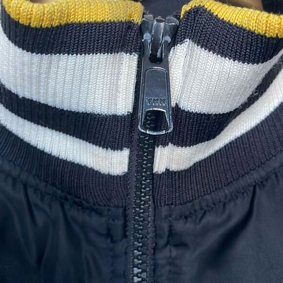 Flawed we are the superlative conspiracy Willie varsity bomber men’s jacket - Picture 12 of 16